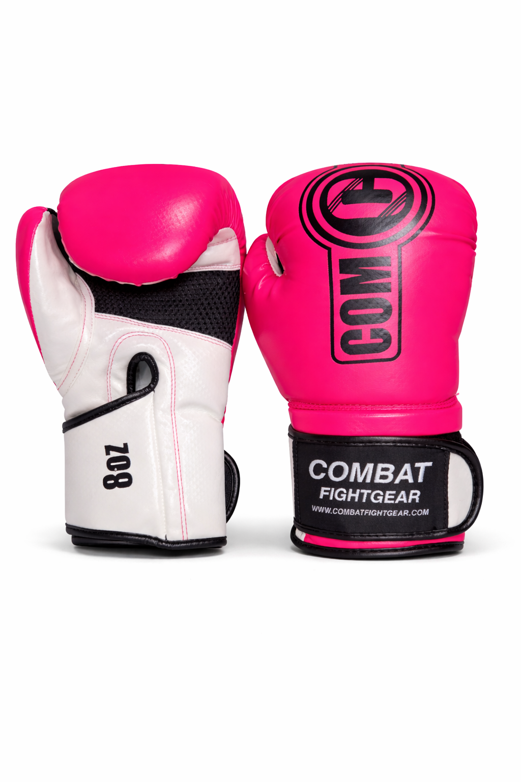 Combat Fight Gear  Pro Carbon Boxing Gloves – Pink Edition