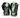 Combat Fight Gear Carbon Pro Boxing Gloves – Black/Green
