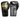 Combat Fight Gear Premium Leather Lace-Up Boxing Gloves – Black & Gold